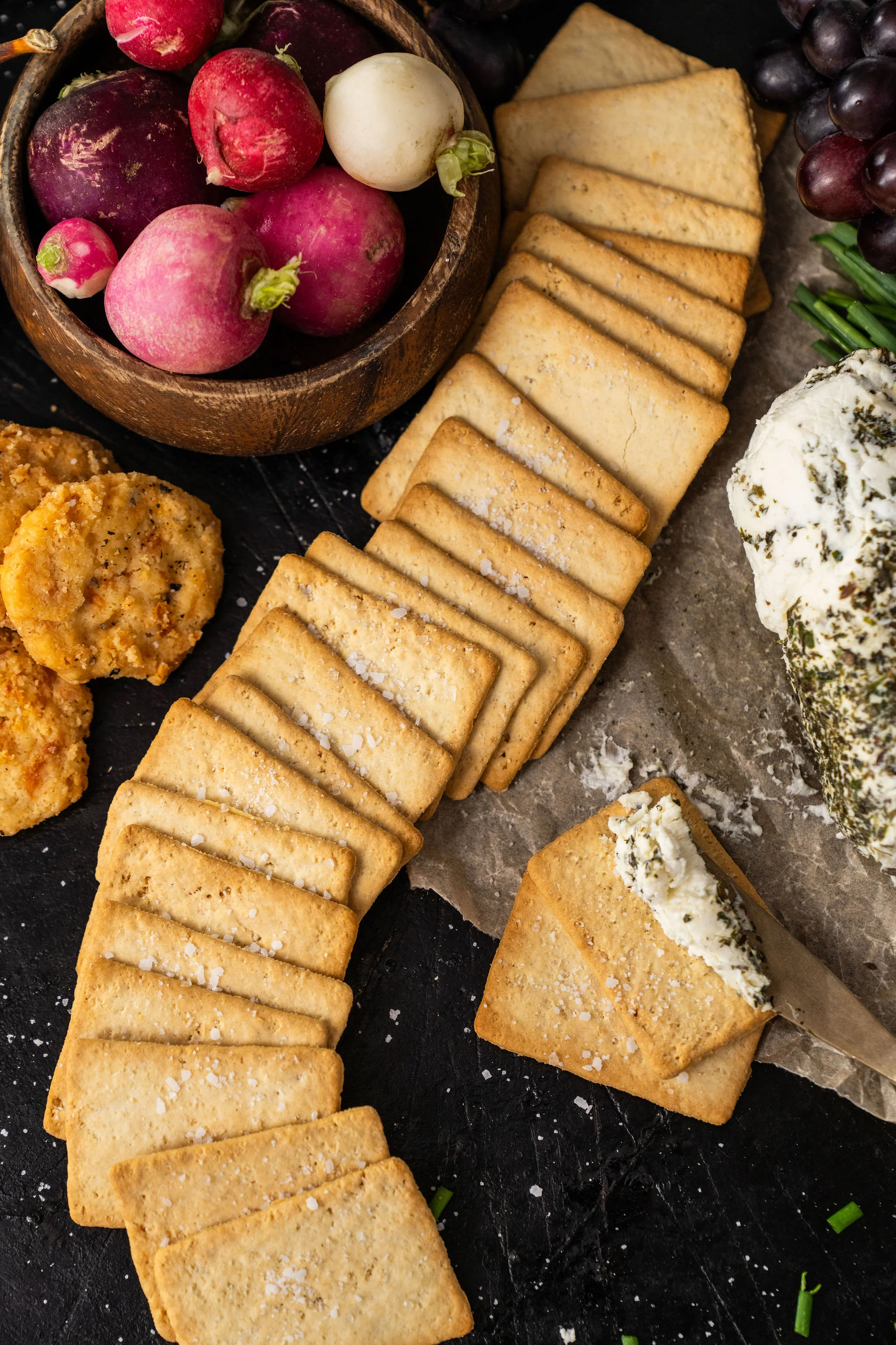Sea Salt Biscuit Crackers (2 Bags) - Image 3